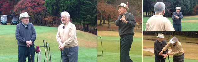 ゴルフ100年先に伝えたいこと2016撮影風景