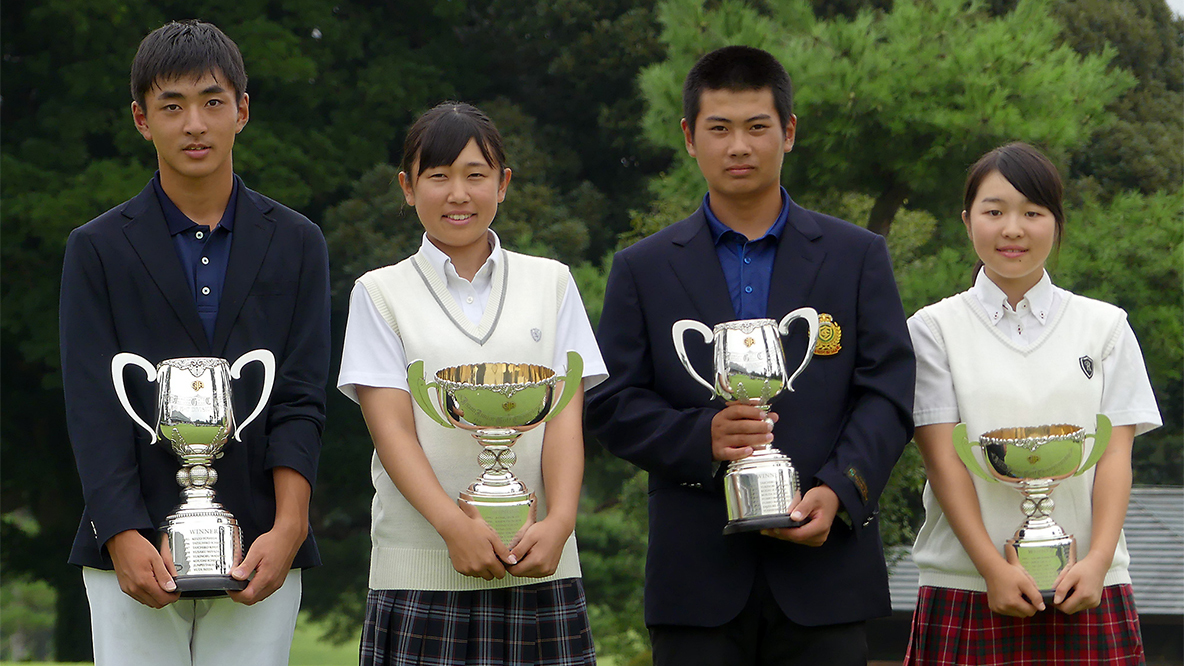 各部門の優勝者が決定 日本ジュニアゴルフ選手権 アマチュア競技 イベント ニュース コラム お知らせ ゴルフネットワーク