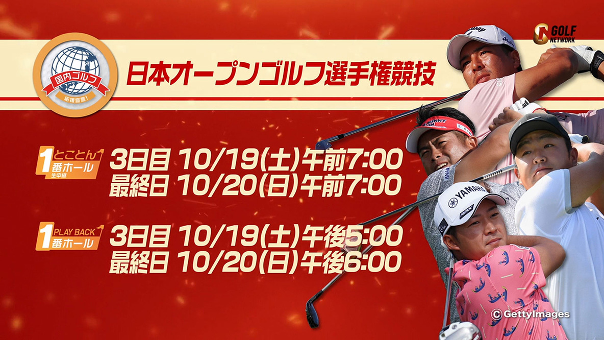 2019 日本オープンゴルフ選手権競技