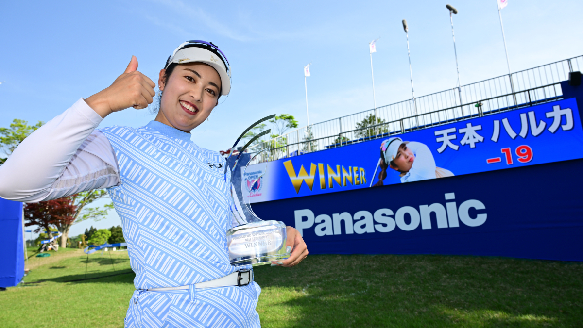 天本ハルカが悲願のツアー初優勝　5回のプロテストは「決して無駄ではなかった」 | 国内女子 | ニュ