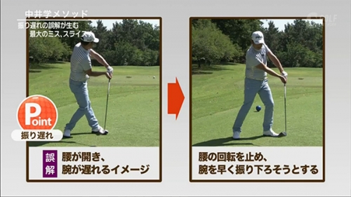 レッスン 振り遅れ は悪くない 正しいレッスンことばの理解でミスをなくそう レッスン ニュース コラム お知らせ ゴルフネットワーク